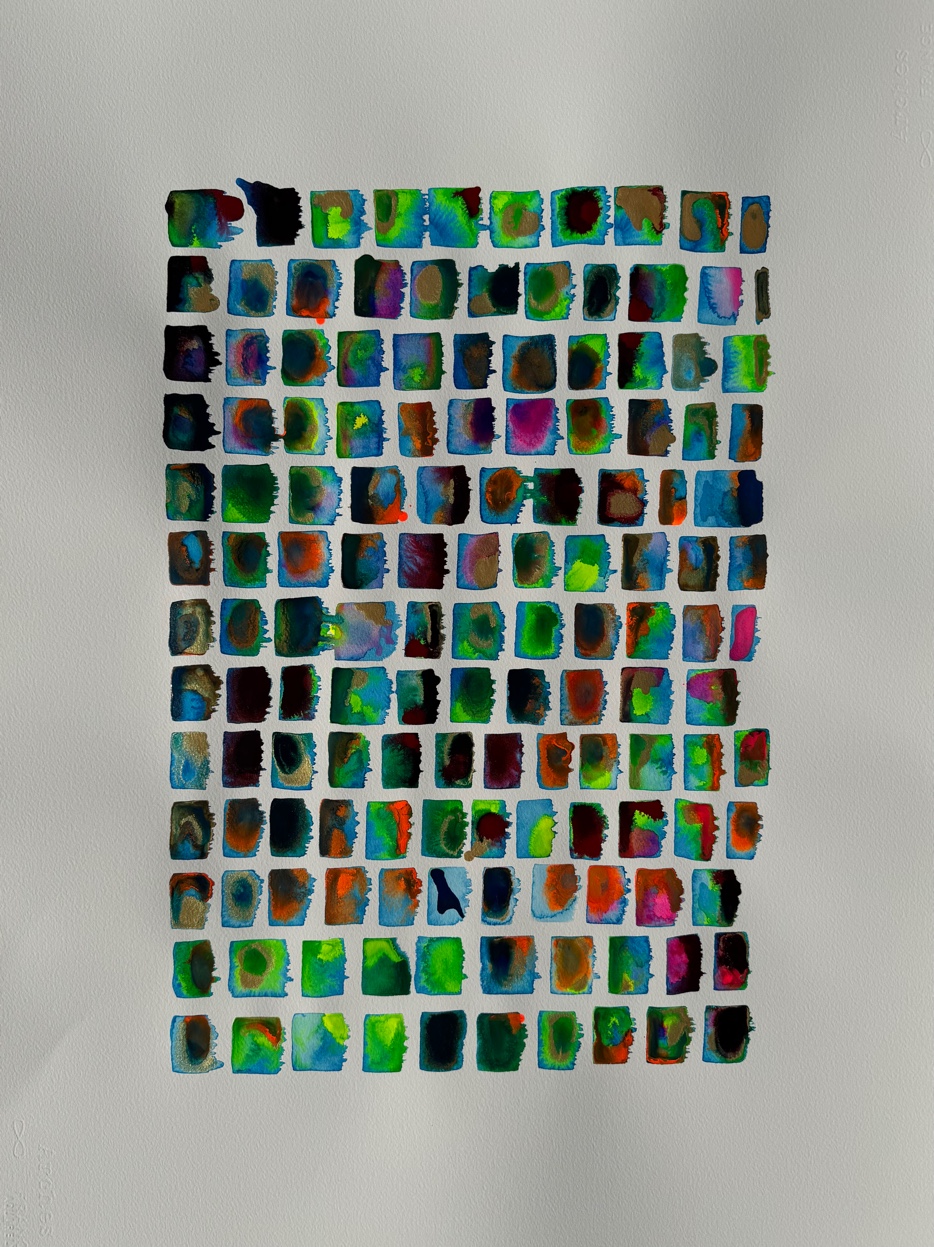 Green and blue color exploration