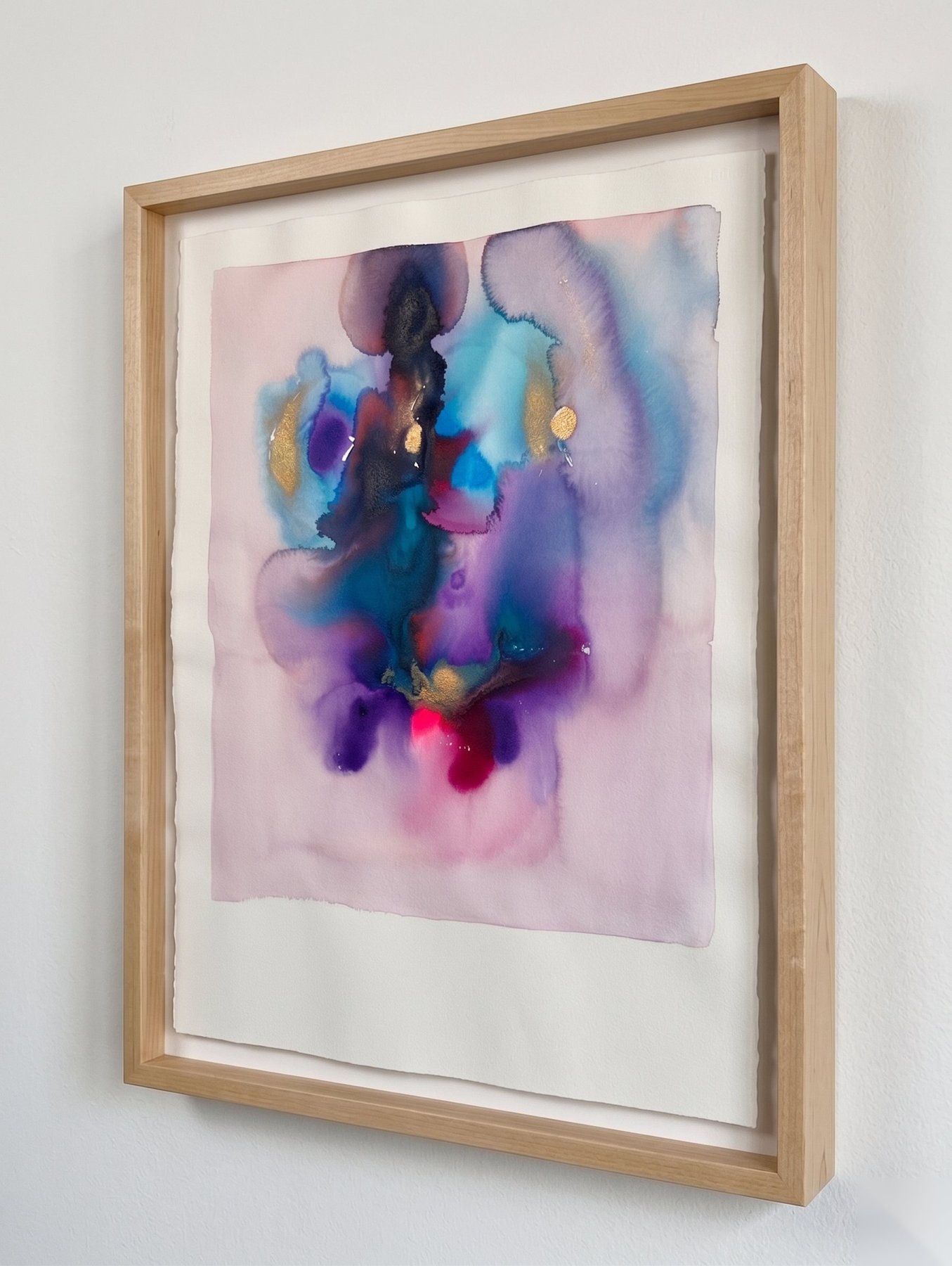Wavefunction framed installation
